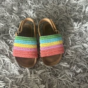 Lightly worn sandals